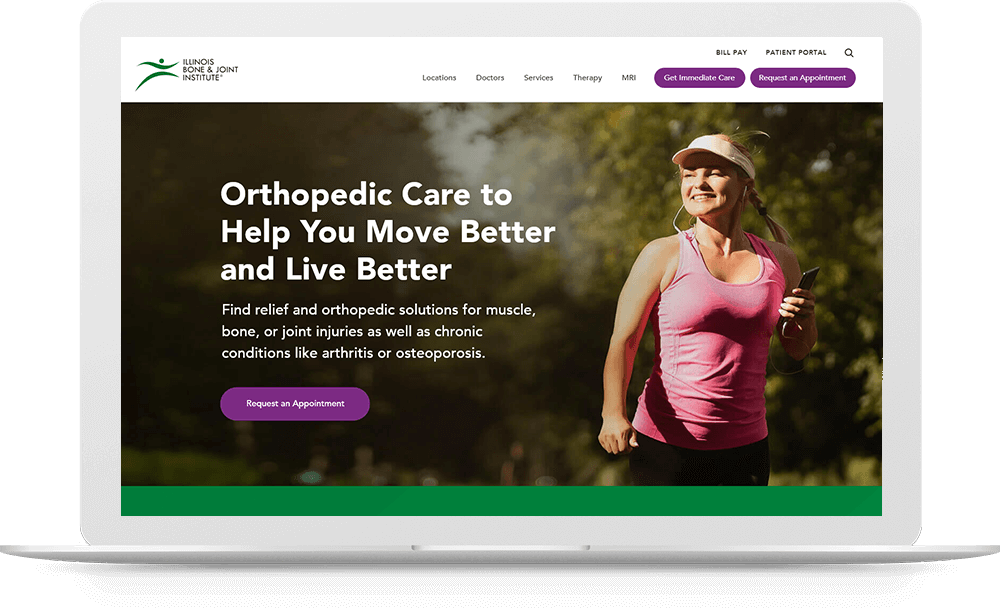 2022 Aster Award winner: IBJI website redesign