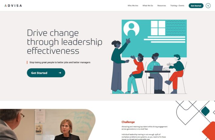 ADVISA homepage