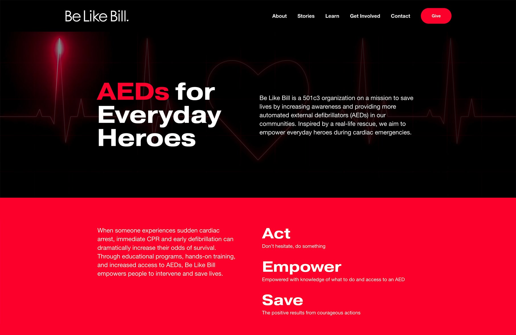 Be Like Bill home page