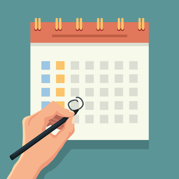 blog calendar