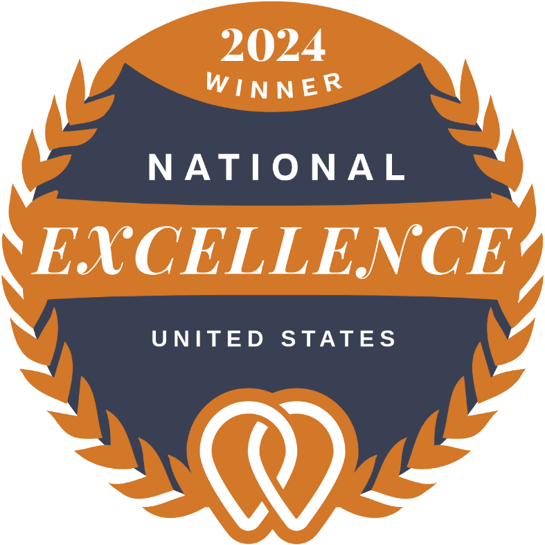 2024 winner of UpCity's national excellence B2b service provider badge