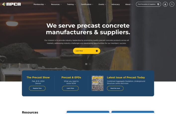 NPCA home page