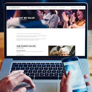 Traders Point Christian Church Website Design