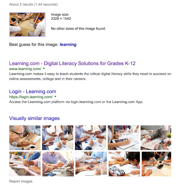 Google image search results