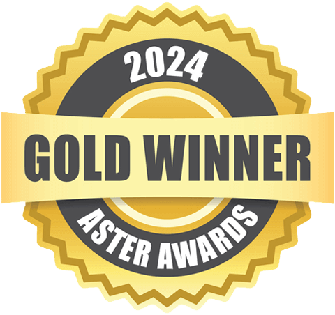 aster award, gold winner, 2024