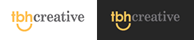 Logo in regular email and darker display email