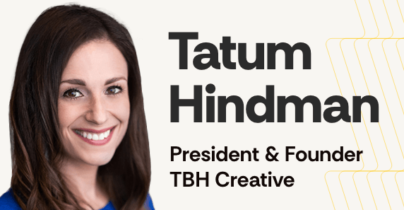 Headshot of Tatum Hindman, digital marketing expert