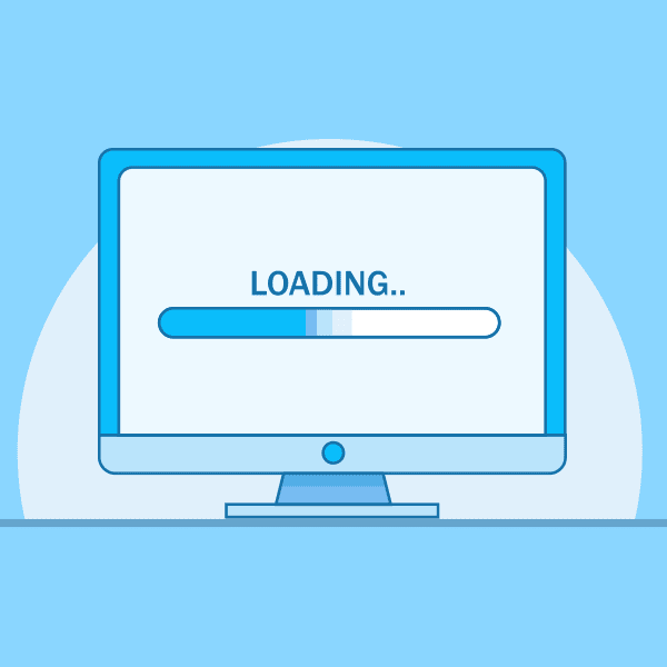 website loading screen